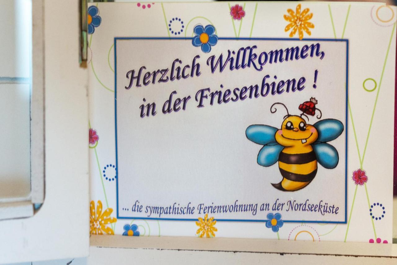 Friesenbiene Lägenhet Dornumersiel Exteriör bild