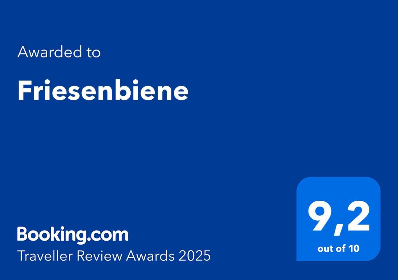 Friesenbiene Lägenhet Dornumersiel Exteriör bild